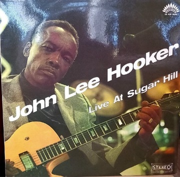 John Lee Hooker LiveAtSugarHill LP Winyl Album EX