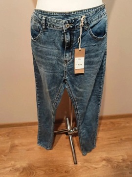 Damskie Spodnie jeansowe XL Flex Moda