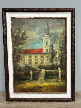 Lipno Obraz Stanisław Głowacki Klasztor w Oborach