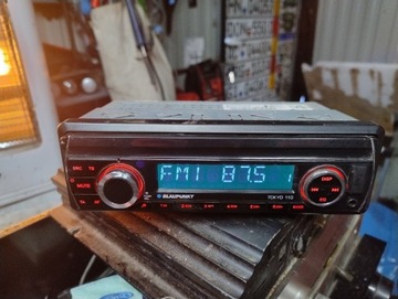 Radio Blaupunkt USB FM do koparki ciągnika krótkie