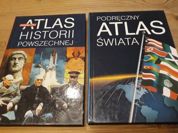 Atlas świata Atlas historii powszechnej (podręczny