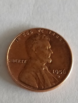 1 cent 1956 D USA 