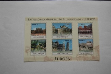 Mozambik Sw 3977-82** UNESCO Europa /ms/