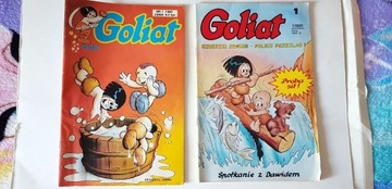 Komiks TM-Semic Goliat 2 sztuki 1/91 1/92