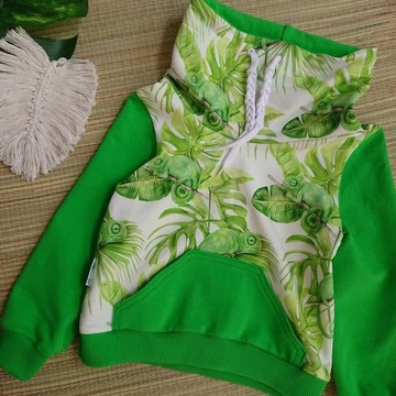 Bluza dresowa, handmade, rozmiar 98/104