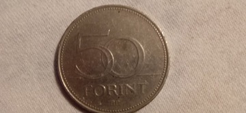 50 forintów z 1997 r. 