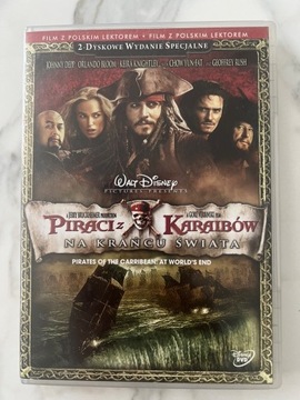 Piraci z Karaibów. Na krańcu świata. Wydanie specjalne. Płyta DVD