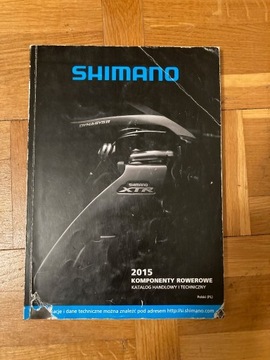 katalog techniczny komponenty Shimano 2015