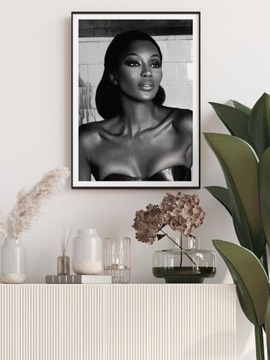 Plakat 50x70 Naomi Campbell
