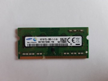 RAM DDR3L Samsung 4GB PC3L-12800S M471B5173DB0-YK0