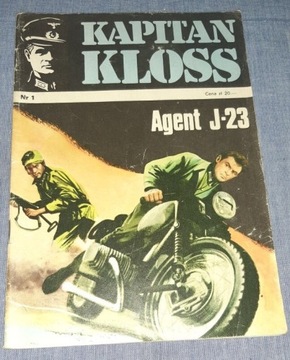 Kapitan Kloss Agent J-23 nr 1 z 1983