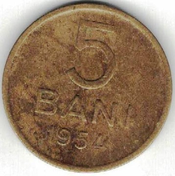 Rumunia 5 bani 1954  20 mm nr 2