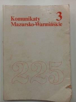 KOMUNIKATY MAZURSKO-WARMIŃSKIE NR 3 (225) 1999