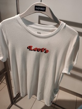 Levi's bluzka t-shirt damska krótki rękaw S