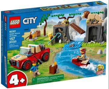 LEGO City  60301 - Terenówka ratowników dzikich zwierząt