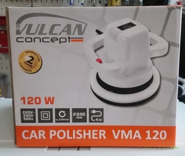 Polerka samochodowa Vulcan 120W 