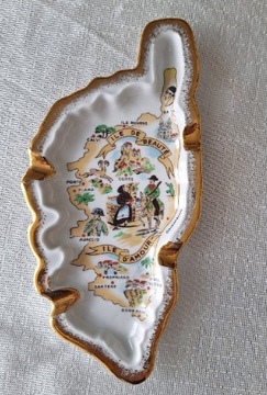 Popielniczka Porcelanowa Francja 