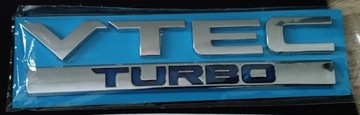 Emblemat Honda Civic VTEC TURBO znaczek