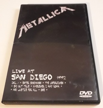 Metallica, Live at San Diego 1992 DVD