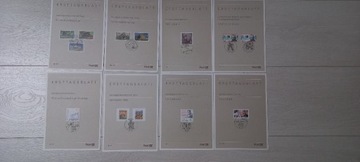karty  ETB z 1991 roku.od nr 35, 35a  do 41