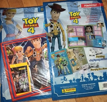Panini Toy Story 4 zestaw startowy album naklejki