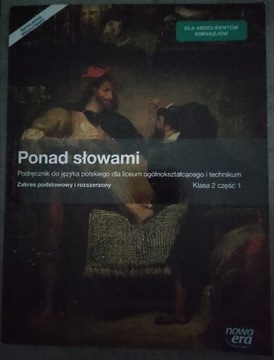 Język polski Ponad słowami kl.2 cz.1
