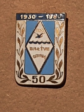 Odznaka  klubowa Bałtyk Gdynia - 50 lat