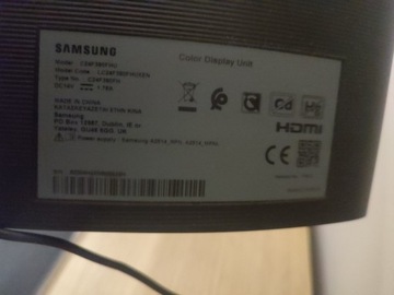 Samsung C24F390FHU+zasilacz