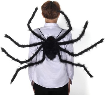 Dekoracja na Halloween pająk xxl