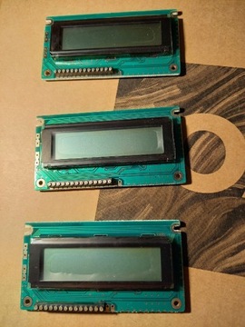 Wyświetlacz LCD 2x16 PC1602ARS 5sztuk