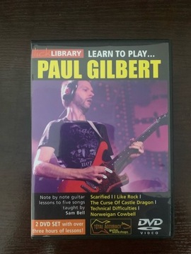 Learn to Play Paul Gilbert DVD lekcje gitara