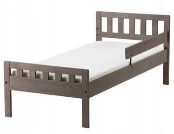 Łóżko dziecięce Mygga + Stelaż +materac IKEA