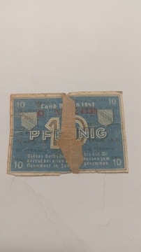 10 Pfennig 1947 rok Niemcy 