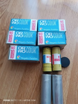 Film negatyw ORWO COLOR NC19 6x9, 6x6, 4 1/2x6 cm