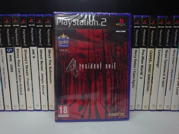 Resident Evil 4 NOWA FOLIA PS2