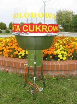 Maszyna do waty cukrowej, wata cukrowa, popcorn