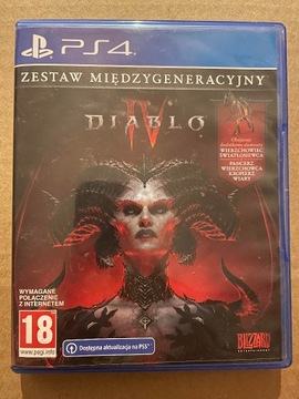 DIABLO IV PS4 - ZESTAW MIĘDZYGENERACYJNY