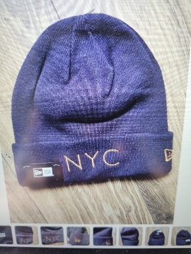 czapka beanie New Era NYC New York City zimowa