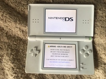 Konsola Nintendo DS Lite Biała Instrukcja Kabel