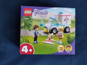 LEGO Friends 41694 Karetka kliniki dla zwierzątek