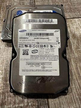 Dysk twardy HDD Samsung 80 GB HD080HJ