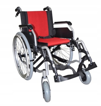 Wózek inwalidzki ręczny Reha Fund aluminiowy