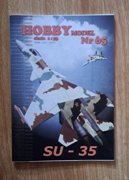 HOBBY MODEL 65 model kartonowy samolot SU-35