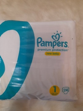 Pampersy 1.(2-5kg.) 24szt. New baby(28A.nr)