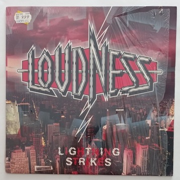 LOUDNESS - LIGHTNING STRIKES / WINYL, USA 1986