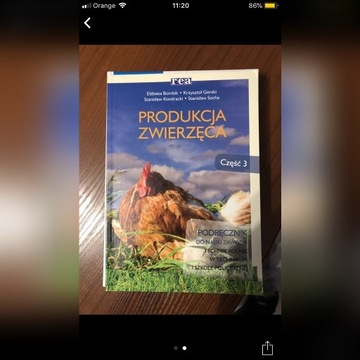 Produkcja zwierzęca podręcznik 