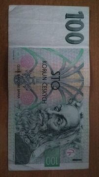 100 koron, Czechy, 1997, seria D