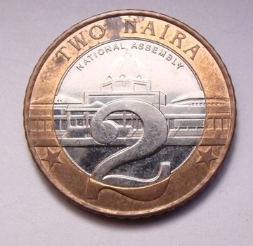 Nigeria 2 naira 2006 r.