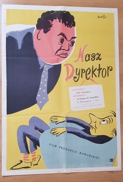 Nasz dyrektor, Ferster Charlie 1955 plakat filmowy