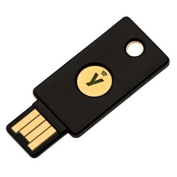 Klucz zabezpieczający Yubico YubiKey5 NFC czarny